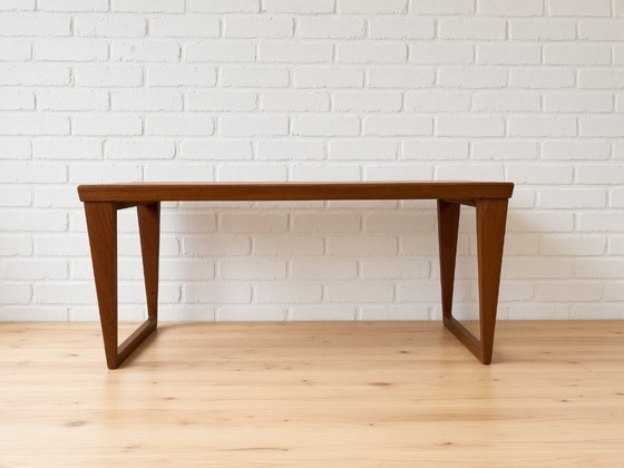 Panca e specchio in teak di Kai Kristiansen per Aksel Kjersgaard, 1960 – Tavolini, Wood (photo 10 of 13)
