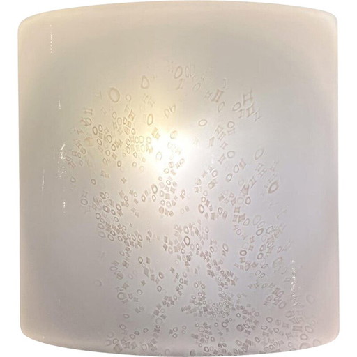 Vintage wall lamp by Rosanna Toso for Leucose, Italy 1972