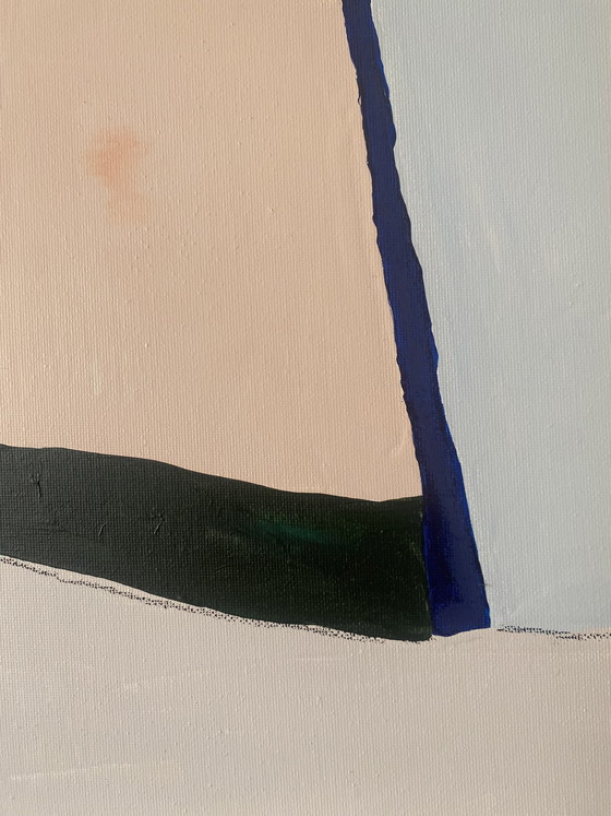 Image 1 of Diptych abstract paintings 30x40 including frame