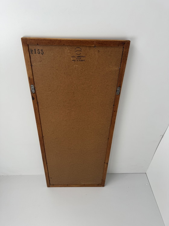 Image 1 of Specchio Aksel Kjersgaard modello 165 in quercia – Semplicità danese di metà secolo