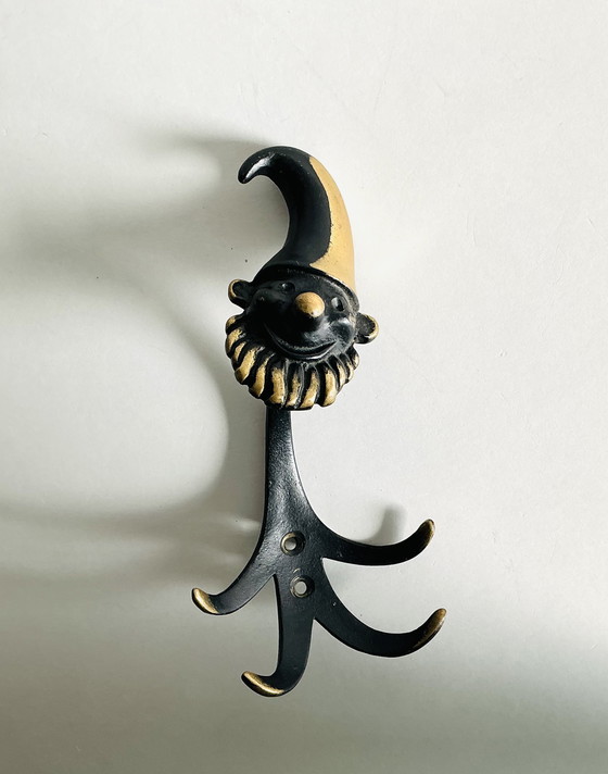 Image 1 of Appendiabiti da parete Walter Bosse, anni '50