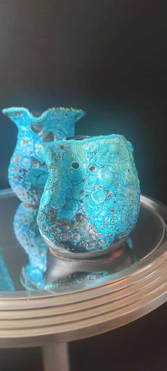 Image 1 of Ensemble céramique Cyclope Emaux des Glaciers