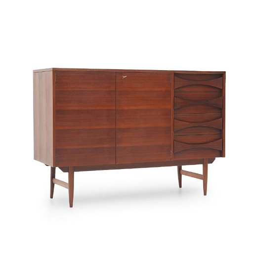 Mahogany sideboard with drawers, 1950s