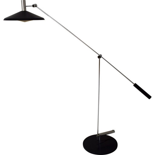 Vintage Modell 600 vloerlamp door Rosemarie en Rico Baltensweiler voor Baltensweiler AG, 1950