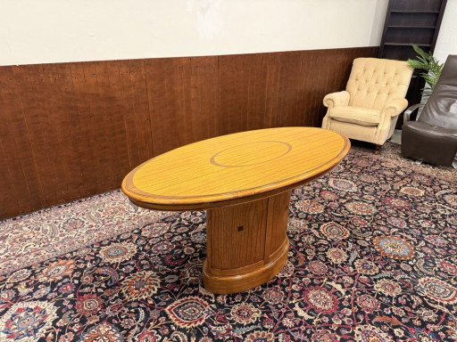 Table de réunion originale Globe Wernicke