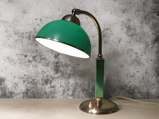 Image 1 of Art Deco / Bauhaus table lamp, desk lamp, 1920s / 1930s