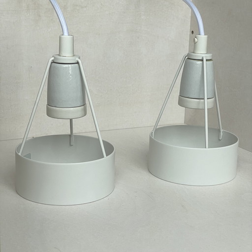 2x (Set) Lampe pendante vintage Louis Poulsen Pakhus