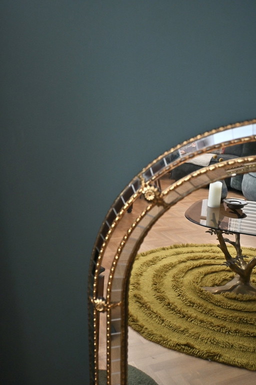 Grand miroir en mosaïque vénitienne