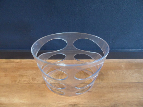 Image 1 of Vintage plexiglas wijnrek