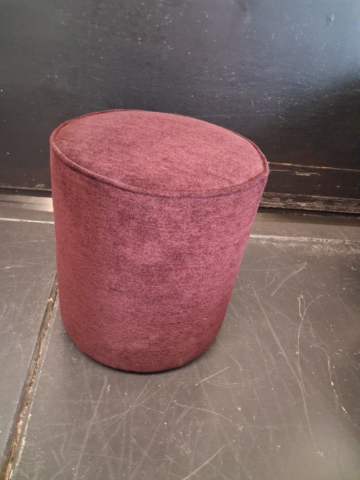 Burgundy Stool