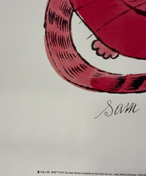 Image 1 of Andy Warhol (1928-1987), Red Sam, c. 1954, Copyright 2013 The Andy Warhol Foundation For Visual Arts Inc, Impreso en el Reino Un