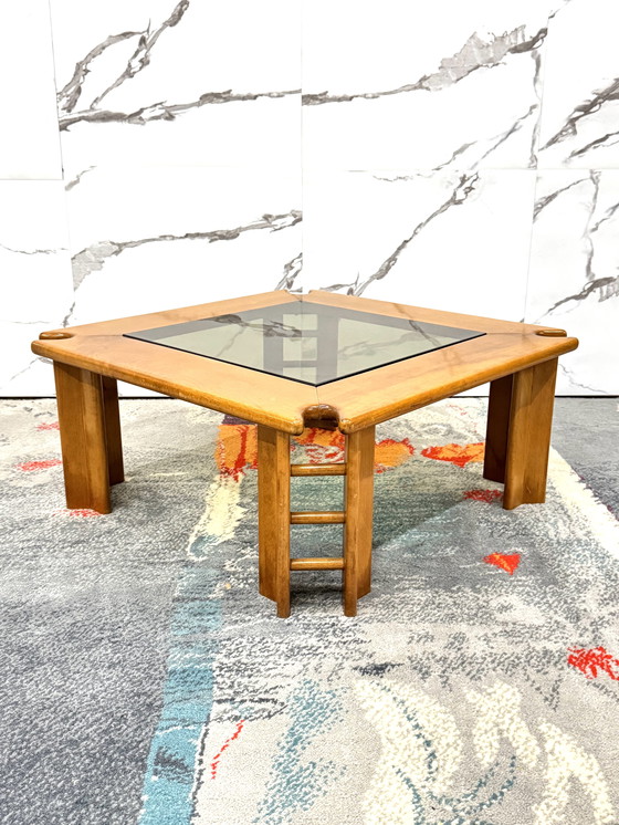 Image 1 of AFRA & TOBIA SCARPA ATTR. TAVOLO DA SALOTTO ANNI 60 DESIGN