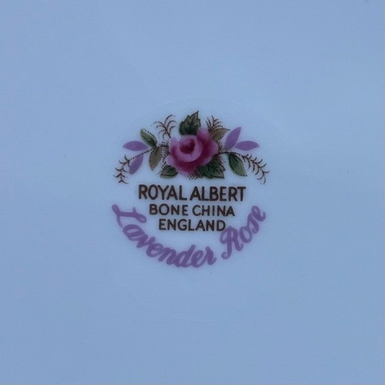 Image 1 of Royal Albert Bone China Coffee Cups Lavender Rose