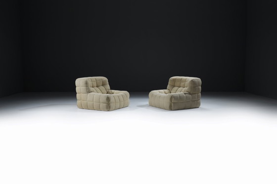 Image 1 of Splendide poltrone vintage Kashima del 1979 di Michel Ducaroy per Ligne Roset