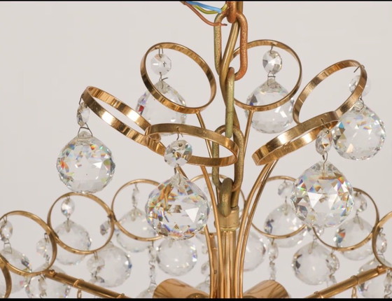 Image 1 of Lámpara de araña Christopher Palme, años 70