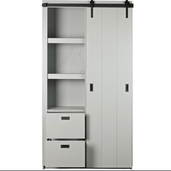 Image 1 of Armadio "Barn Slide" di VT wonen - Grigio cemento