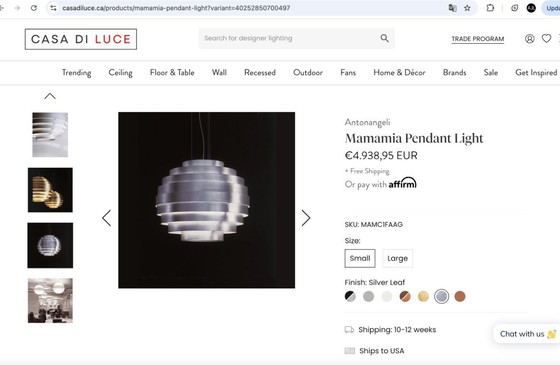 Image 1 of Lámpara Mamamia de Anton Angeli