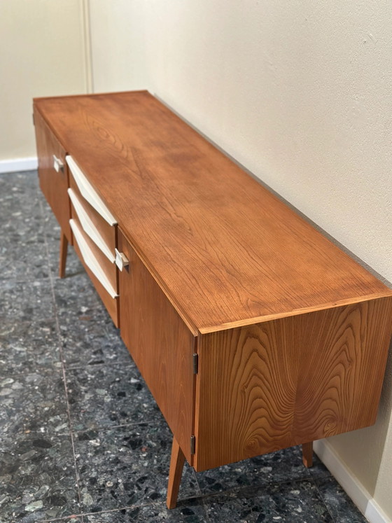 427/K Elm Sideboard for Hellerau – Ehrlich, Plastic, Glass, Modern (photo 9 of 9)