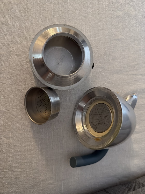 Alessi Moka-Kaffeemaschine, Modell Pellicano – Küchenzubehör, Plastic, Aluminium (photo 5 of 5)