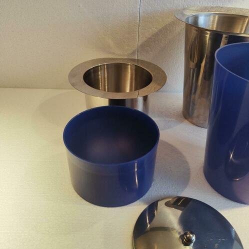 Image 1 of Champagne Bucket and Ice Bucket Designed by Knut and Marianne Hagberg