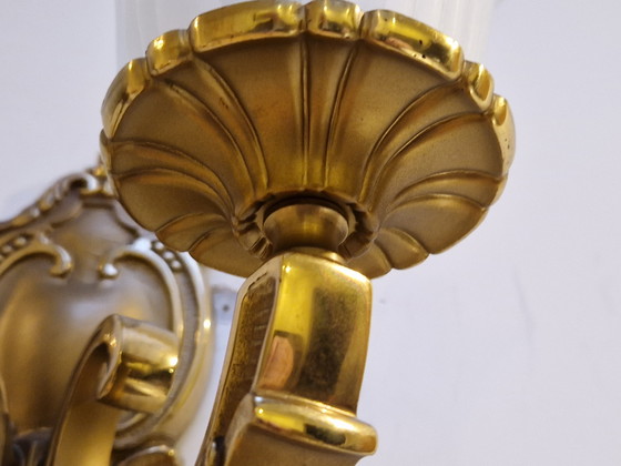 Image 1 of Lámpara de pared doble clásica 