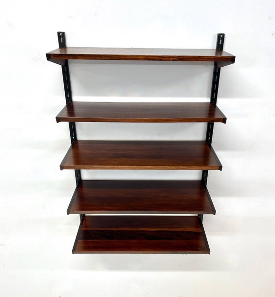 Image 1 of Kai Kristiansen Rosewood Shelves For Feldballes, 1960s.