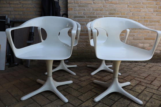 Image 1 of Space age dining set by Konrad Schäfer for Lübke, 1960s 