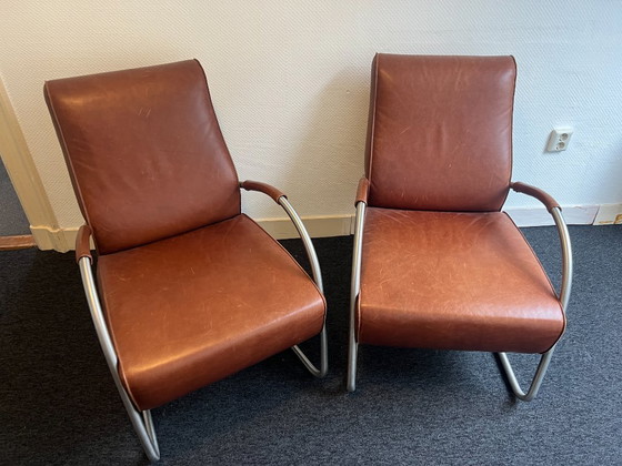 Image 1 of Poltrona relax in pelle di lusso