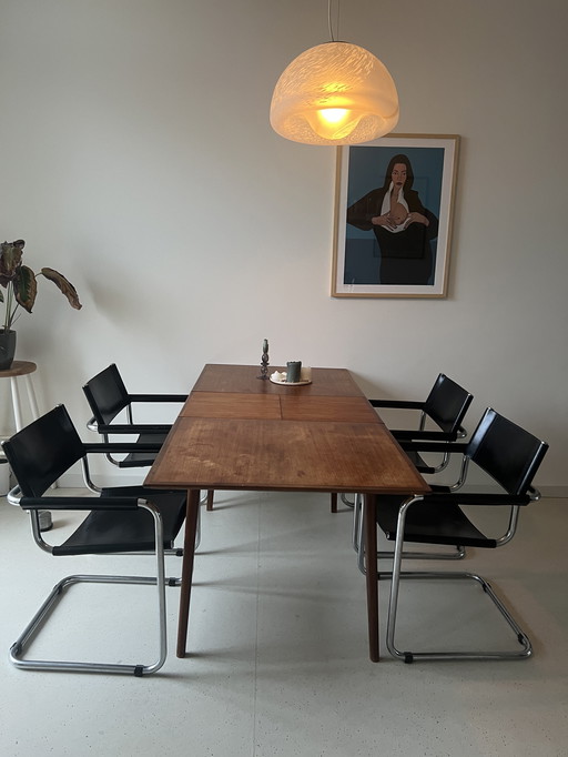 Table extensible en teck Van Eekelen