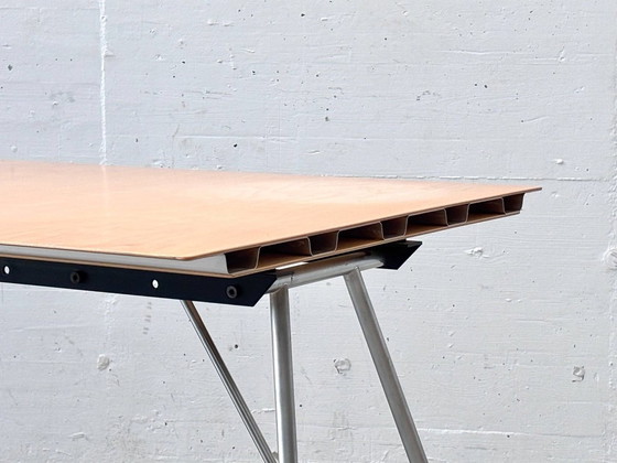 Atelier Alinea office desk with metal frame – Dining tables, Wood (photo 10 of 15)