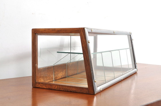 Image 1 of Antique Counter Display Case Minks 1920s