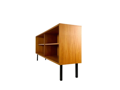 Midcentury sideboard WK Möbel lowboard long teak vintage