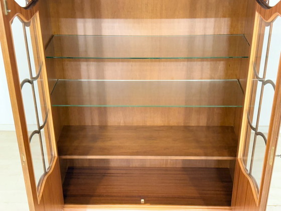 Image 1 of Elegante barokke vitrinekast / Chippendale vitrinekast / displaykast