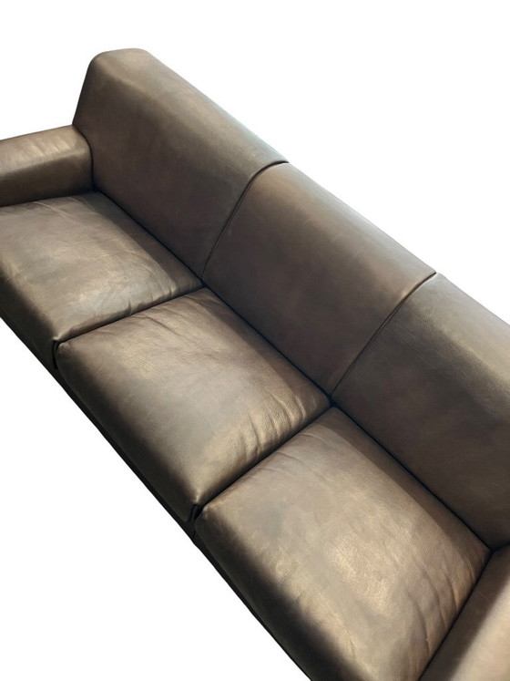 Image 1 of De Sede DS42 3 seater leather sofa