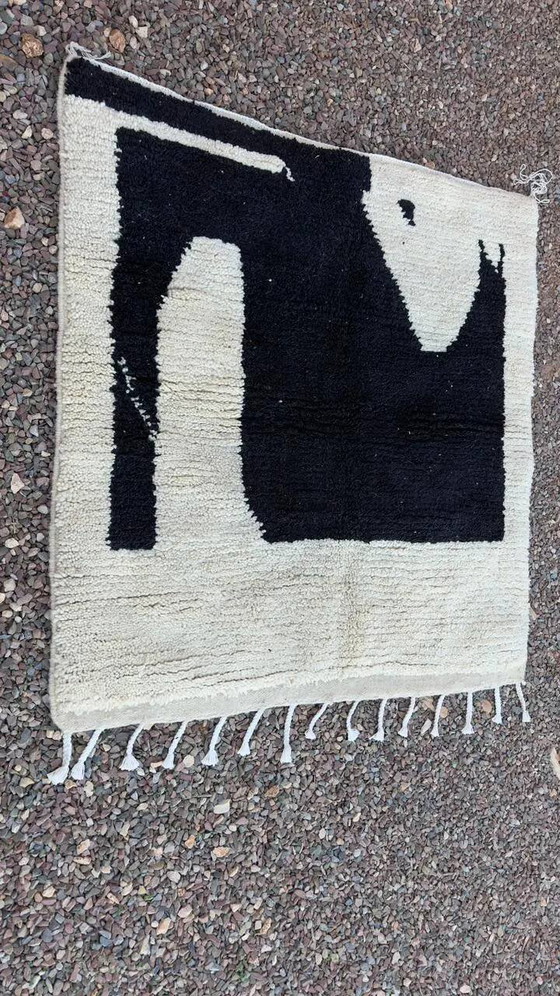 Tapis marocain en pure laine fait main 3x2 m – Wool (photo 13 of 13)