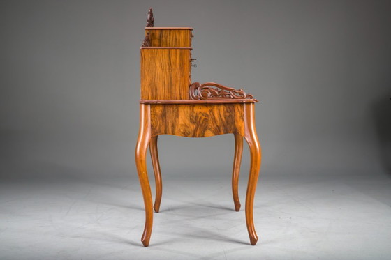 Image 1 of Louis Philippe Nussbaum Sekretär Schreibtisch