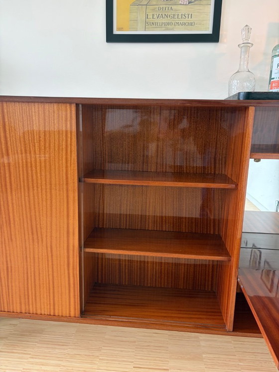 Image 1 of Barkast in mid-century modern stijl uit de jaren 60 - Nederlands
