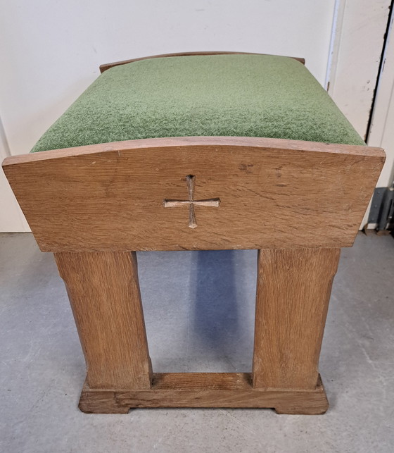 Image 1 of Banco della chiesa Art Déco