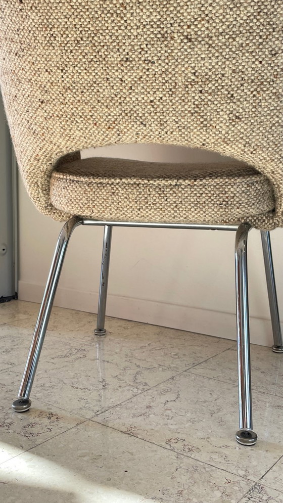 Sillón KNOLL Años 70 – Sillas auxiliares, Lana, Metal (photo 22 of 27)
