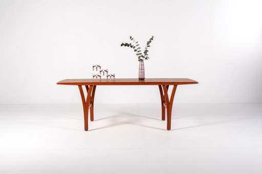 Large Danish Teak Coffee Table, 1960s