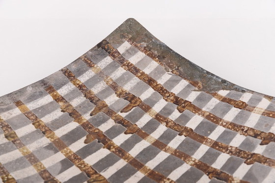 Image 1 of Sculptural ceramic dish plate, Sicily