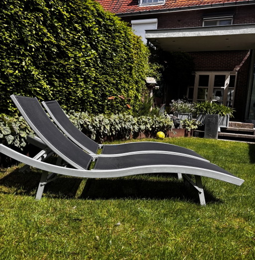 Zonnebed aluminium