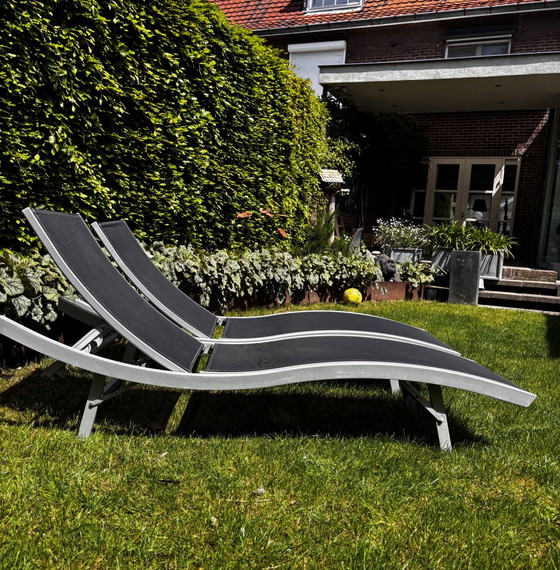 Image 1 of Zonnebed aluminium