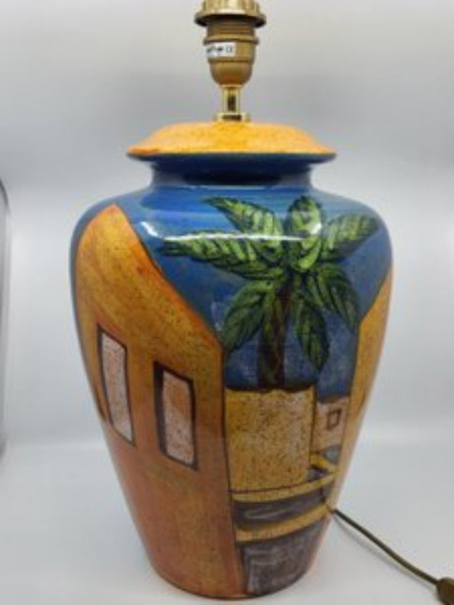 Large lamp Hubert Olivier France Cote d'Azur 1990