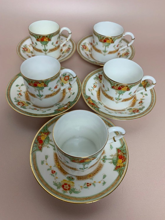 Image 1 of Royal Worcester - Orlando - Theekopjesset - Porselein