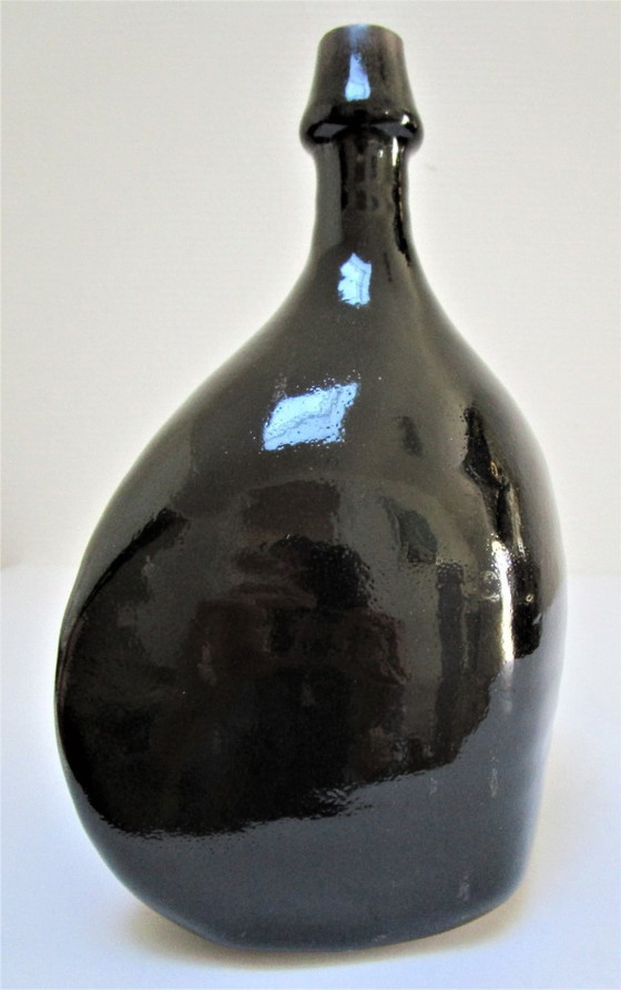 Image 1 of Roland Zobel ceramic bottle vase