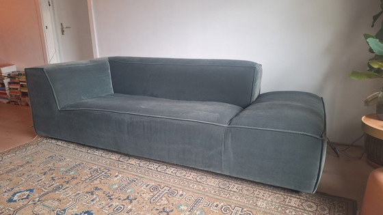 Image 1 of FEST Amsterdam - Dunbar longchair in Royal 56 petrol