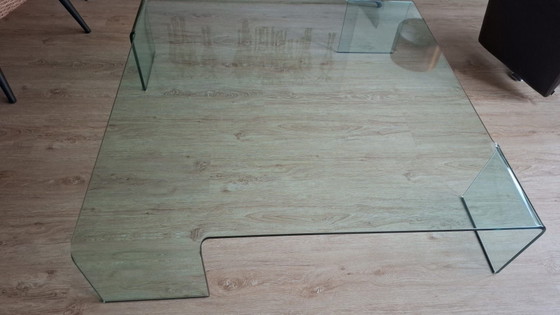 Neutra glazen salontafel 126 × 126 – Fiam (photo 3 of 5)