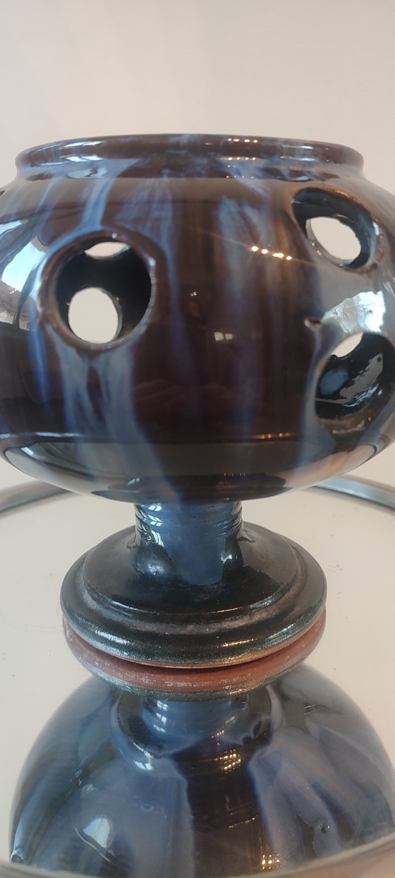 Image 1 of Vintage ceramic crocus pot