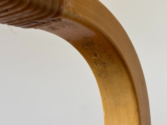 Image 1 of Poltrone modello 45 di Alvar Aalto per Artek, anni '70, set di 2